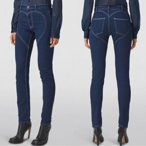 Burberry Heart Motif Skinny Jean
